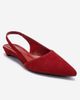 Forever & Always Shoes Forever & Always Shoes Berlina Leather Slingback Pump - 3