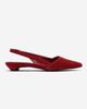 Forever & Always Shoes Forever & Always Shoes Berlina Leather Slingback Pump - 4