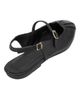 Forever & Always Shoes Forever & Always Shoes Britney Leather Closed-Toe Sandal - 5