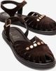 Forever & Always Shoes Forever & Always Shoes Chiela Leather Ankle Strap Sandal - 1
