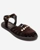 Forever & Always Shoes Forever & Always Shoes Chiela Leather Ankle Strap Sandal - 3