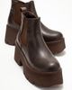 Forever & Always Shoes Forever & Always Shoes Clen Leather Platform Chelsea Boot - 2