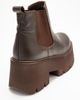 Forever & Always Shoes Forever & Always Shoes Clen Leather Platform Chelsea Boot - 5