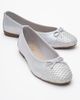Forever & Always Shoes Forever & Always Shoes Copos Leather Bow Cap Toe Ballet Flat - 1