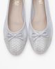 Forever & Always Shoes Forever & Always Shoes Copos Leather Bow Cap Toe Ballet Flat - 2
