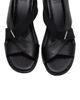 Forever & Always Shoes Forever & Always Shoes Crina Elasticated Leather Chunky Heel Sandal - 2