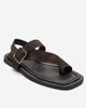 Forever & Always Shoes Forever & Always Shoes Curry Leather Slingback Sandal - 3