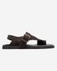 Forever & Always Shoes Forever & Always Shoes Curry Leather Slingback Sandal - 4
