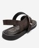 Forever & Always Shoes Forever & Always Shoes Curry Leather Slingback Sandal - 5
