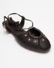 Forever & Always Shoes Forever & Always Shoes Daria Leather Ankle Lace-Up Sandal - 1