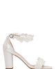 Forever & Always Shoes Forever & Always Shoes Dede Lace Bridal Heeled Sandals - 1