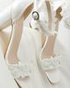 Forever & Always Shoes Forever & Always Shoes Dede Lace Bridal Heeled Sandals - 5