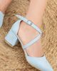 Forever & Always Shoes Forever & Always Shoes Dolly Low Block Heel Pumps - 4