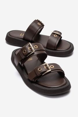 Forever & Always Shoes Forever & Always Shoes Dorel Leather Buckle Sandal