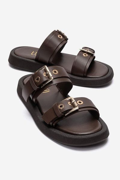 Forever & Always Shoes Forever & Always Shoes Dorel Leather Buckle Sandal