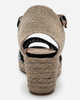 Forever & Always Shoes Forever & Always Shoes Drelix Leather Espadrille Sandal - 3