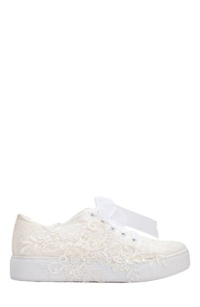 Forever & Always Shoes Forever & Always Shoes Elise Lace Bridal Sneakers
