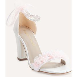 Forever & Always Shoes Forever & Always Shoes Elsa Lace Bridal Sandals with Pearls