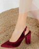 Forever & Always Shoes Forever & Always Shoes Emma Slingback Heels - 4