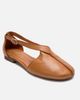 Forever & Always Shoes Forever & Always Shoes Fable Leather Side Cut Ballet Flat - 3