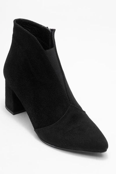 Forever & Always Shoes Forever & Always Shoes Finda Leather Block Heel Boot