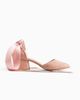 Forever & Always Shoes Forever & Always Shoes Fiona Low Block Heels with Ribbon - 2