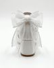 Forever & Always Shoes Forever & Always Shoes Floraya Bow Block Heel Bridal Sandal - 3