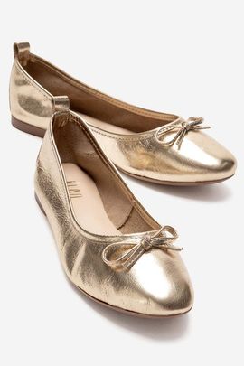 Forever & Always Shoes Forever & Always Shoes Florence Leather Ballerina Flats