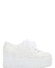 Forever & Always Shoes Forever & Always Shoes Florette Lace Bridal Platform Sneakers - 1
