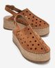 Forever & Always Shoes Forever & Always Shoes Fraga Leather Wedge Sandal - 2