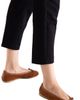 Forever & Always Shoes Forever & Always Shoes Freya Leather Ballerina Flats - 4