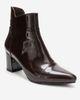 Forever & Always Shoes Forever & Always Shoes Gael Leather Block Heel Boot - 1