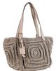 Forever & Always Shoes Forever & Always Shoes Giorgia Hand Woven Shoulder Bag with Leather Straps - 2
