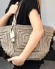 Forever & Always Shoes Forever & Always Shoes Giorgia Hand Woven Shoulder Bag with Leather Straps - 5
