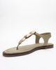 Forever & Always Shoes Forever & Always Shoes Giulia Leather Flat Sandal - 4