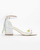 Forever & Always Shoes Forever & Always Shoes Grazia Lace Block Heel Bridal Sandals - 2