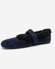 Forever & Always Shoes Forever & Always Shoes Guin Leather Strap Flat - 4