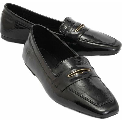 Forever & Always Shoes Forever & Always Shoes Iridessa Leather Flat Loafers