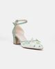 Forever & Always Shoes Forever & Always Shoes Iry Block Heel Bridal Pointed Toe Pump - 1