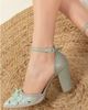 Forever & Always Shoes Forever & Always Shoes Ivy 3D Floral Lace High Heels - 4