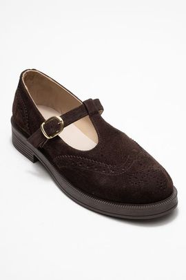 Forever & Always Shoes Forever & Always Shoes Janney Leather Strap Loafers