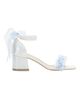 Forever & Always Shoes Forever & Always Shoes Jasmine Lace Bridal Low Heel Sandals - 2