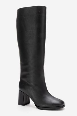 Forever & Always Shoes Forever & Always Shoes Javen Leather Block Heel Boot