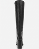 Forever & Always Shoes Forever & Always Shoes Javen Leather Block Heel Boot - 3
