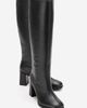 Forever & Always Shoes Forever & Always Shoes Javen Leather Block Heel Boot - 4