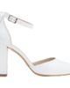 Forever & Always Shoes Forever & Always Shoes Jolie High Block Heels with Ribbon - 1