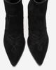 Forever & Always Shoes Forever & Always Shoes Julieta Leather Block Heel Western Boot - 3