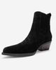 Forever & Always Shoes Forever & Always Shoes Julieta Leather Block Heel Western Boot - 4
