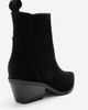 Forever & Always Shoes Forever & Always Shoes Julieta Leather Block Heel Western Boot - 5