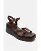 Forever & Always Shoes Forever & Always Shoes Kalia Leather Wedge Sandal - 1